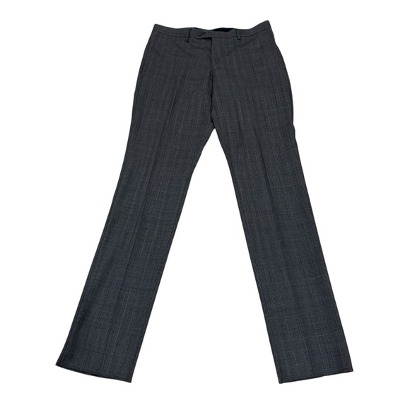 Ted Baker London No Ordinary Joe Jake Wool Suit Grey Black Glen Check 40REG 34W - Picture 8 of 16